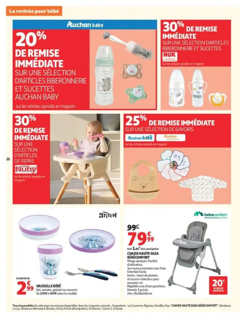 Auchan catalogue du 25/08 – page 28