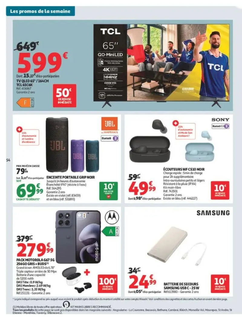 Auchan catalogue du 25/08 – page 60