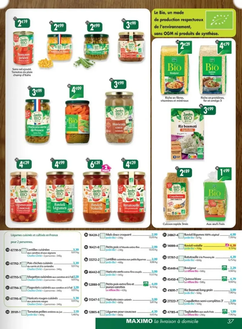 Maximo catalogue du 24/08 – page 37