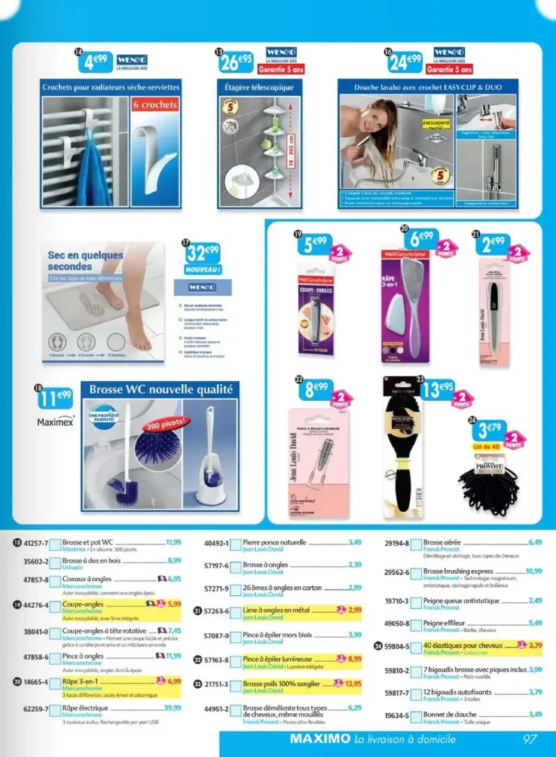 Maximo catalogue du 24/08 – page 97