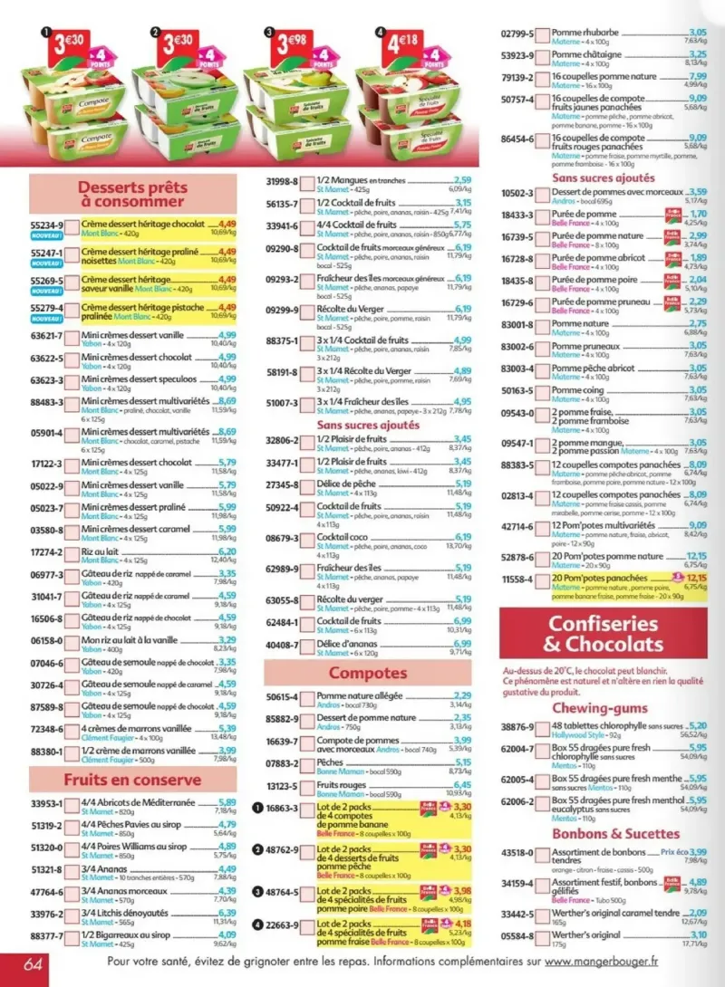 Maximo catalogue du 24/08 – page 64