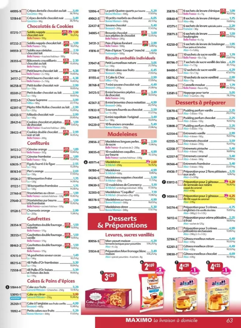 Maximo catalogue du 24/08 – page 63