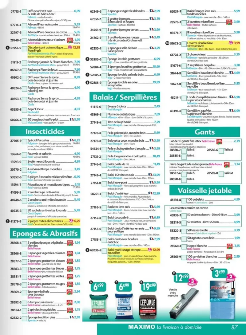 Maximo catalogue du 24/08 – page 87