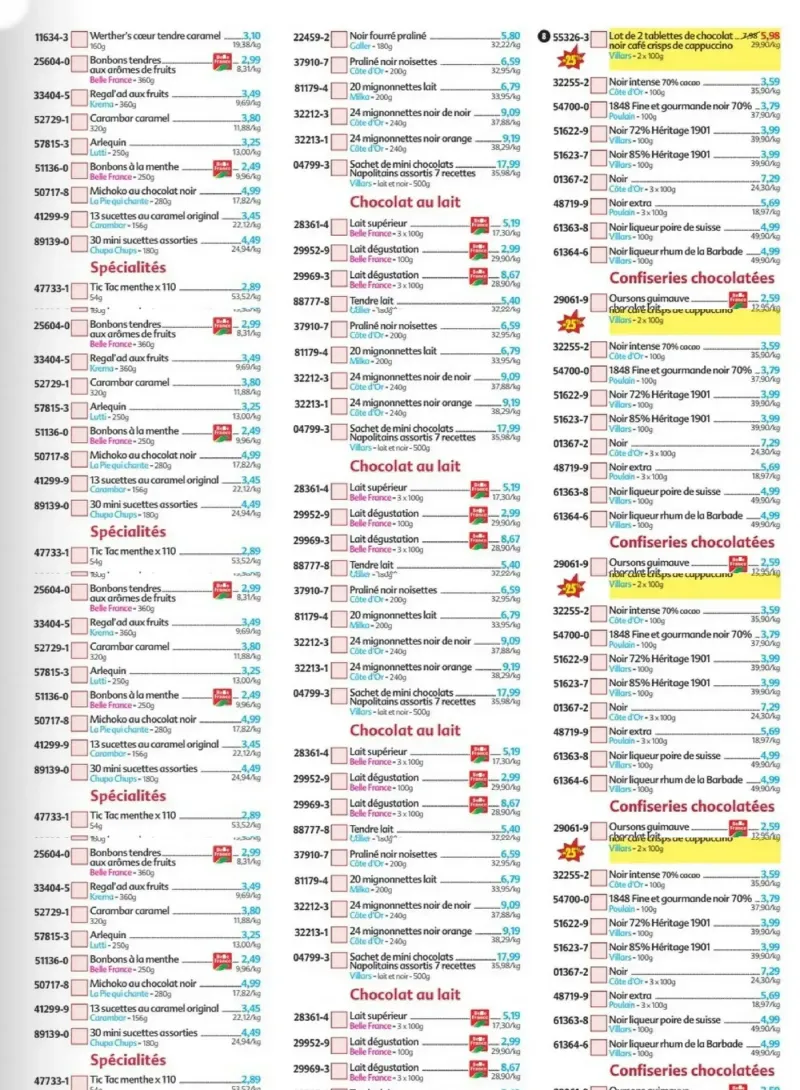Maximo catalogue du 24/08 – page 65