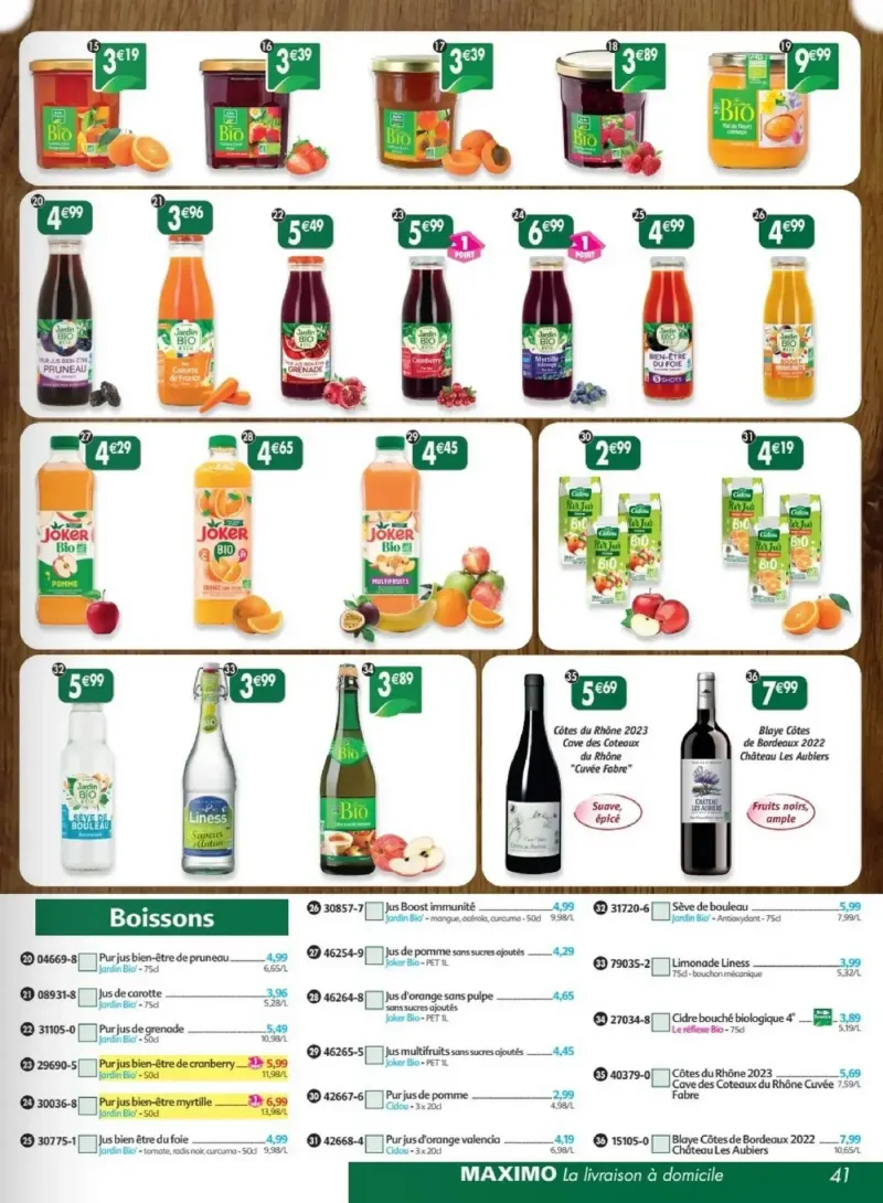 Maximo catalogue du 24/08 – page 41