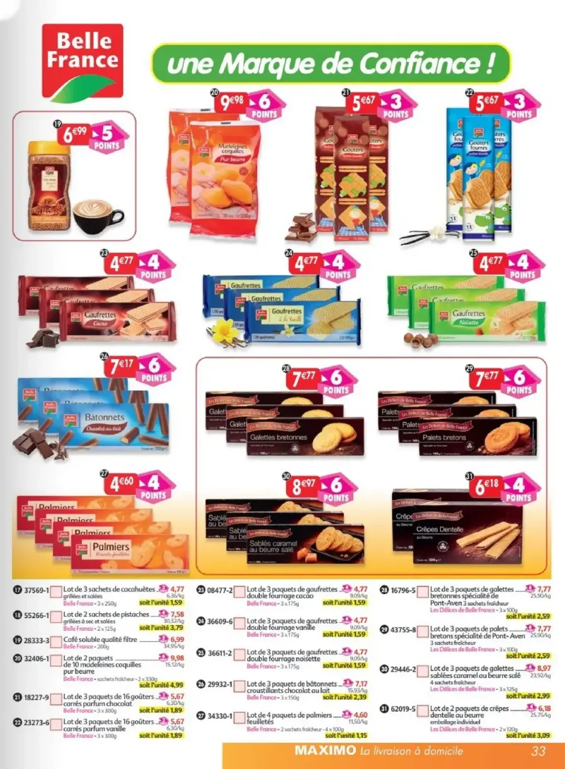 Maximo catalogue du 24/08 – page 33