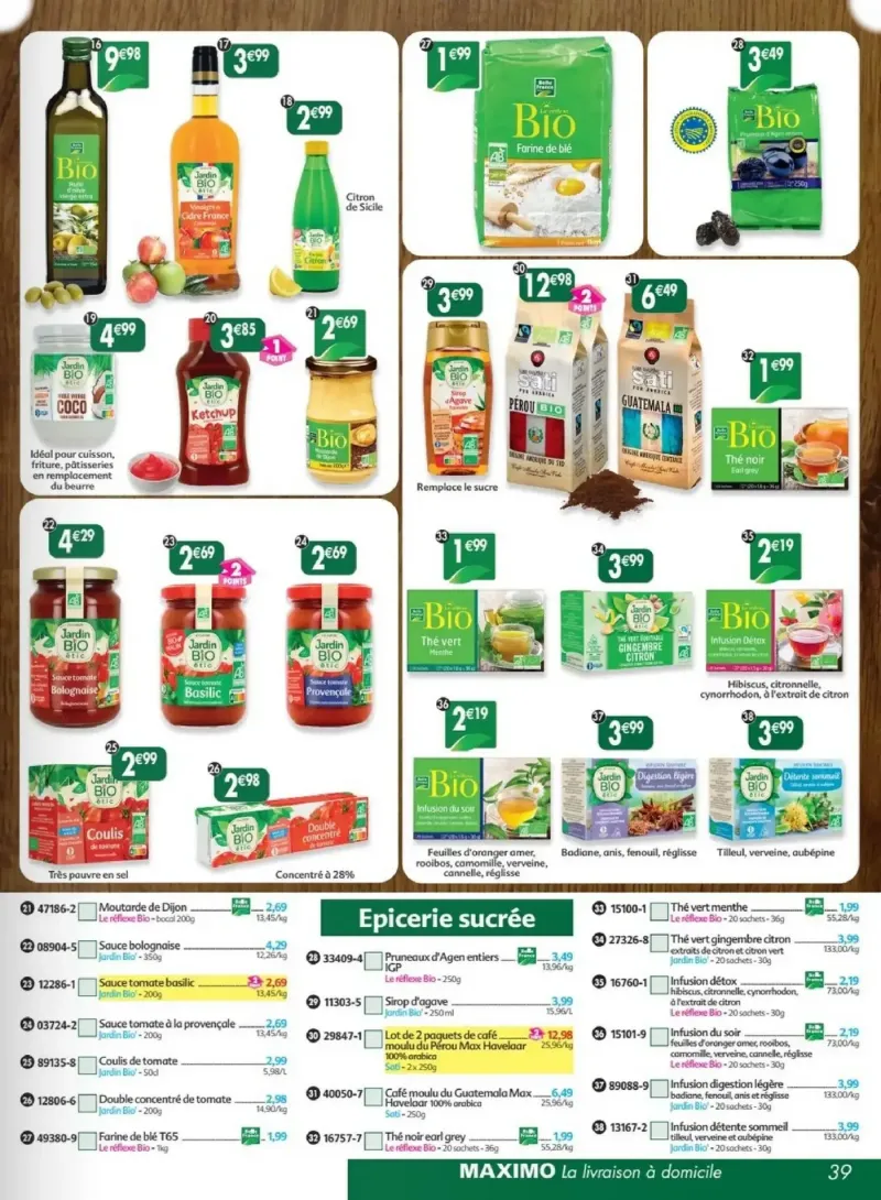 Maximo catalogue du 24/08 – page 39