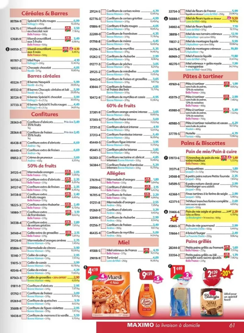 Maximo catalogue du 24/08 – page 61