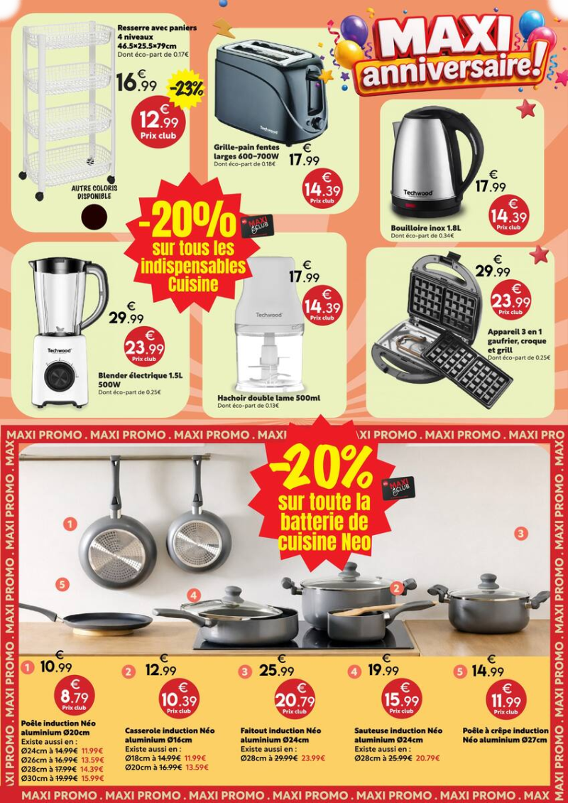 Maxi Bazar catalogue du 02/09 au 28/09/2026 – page 15