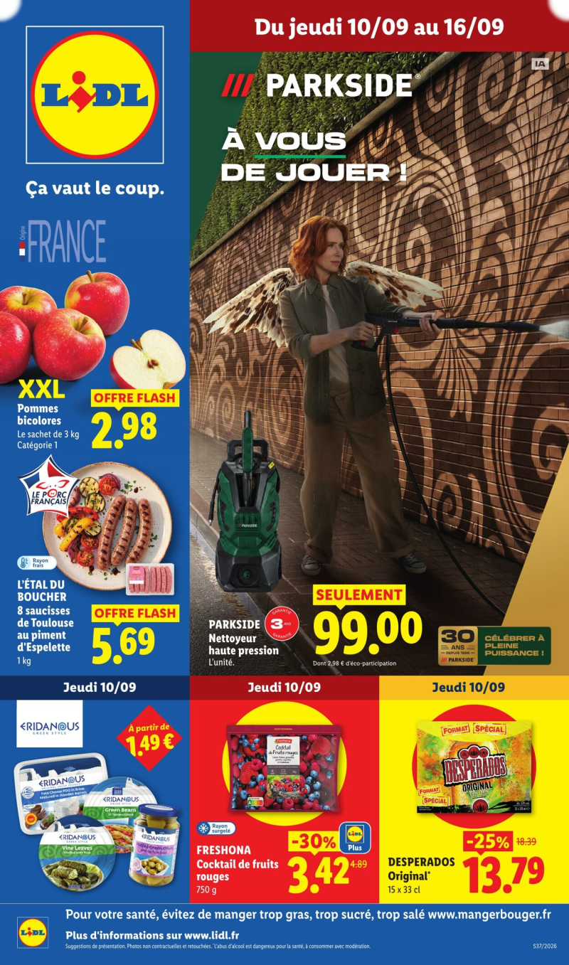 Lidl catalogue du 06/09 au 17/09/2026 – page 1