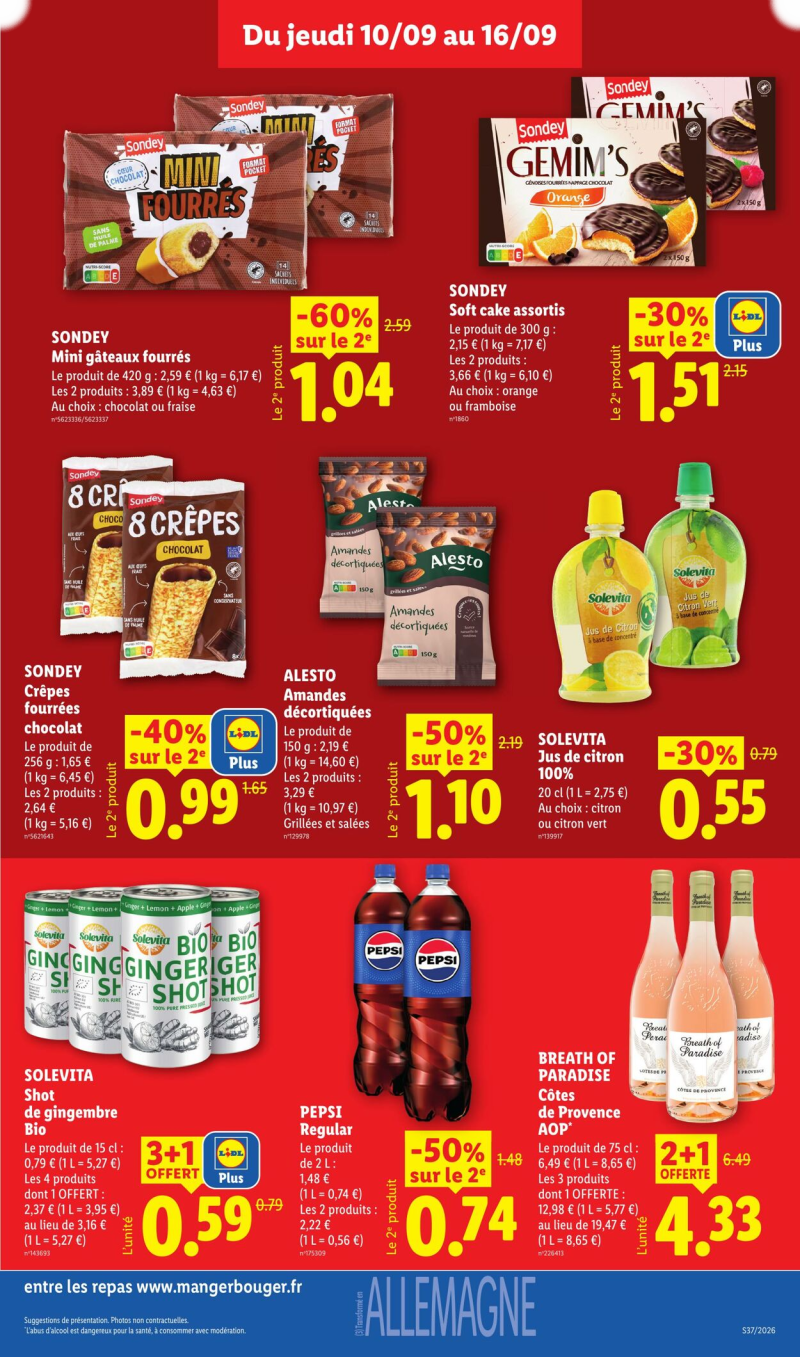 Lidl catalogue du 06/09 au 17/09/2026 – page 15