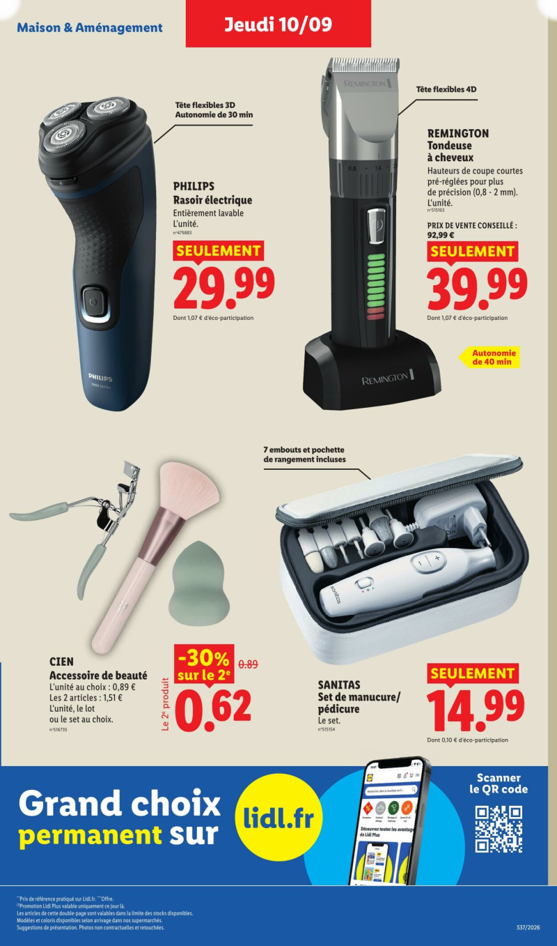 Lidl catalogue du 06/09 au 17/09/2026 – page 29