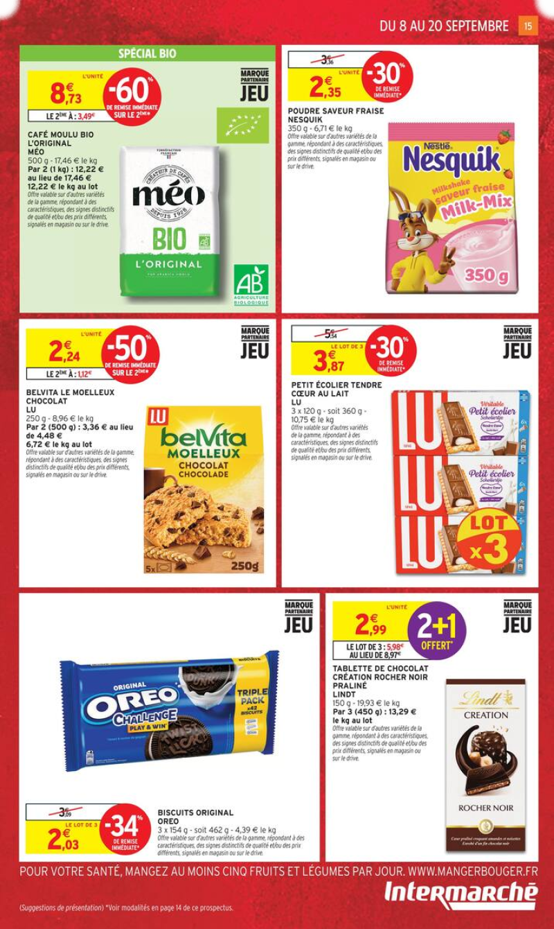 Intermarché Express catalogue du 08/09 au 21/09/2026 – page 15