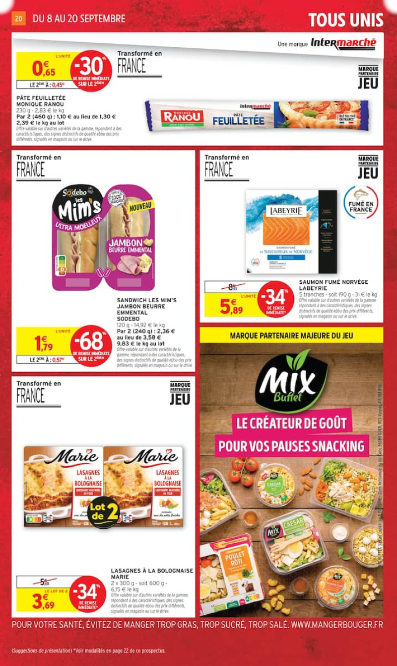Intermarché Hyper catalogue du 08/09 au 21/09/2026 – page 20