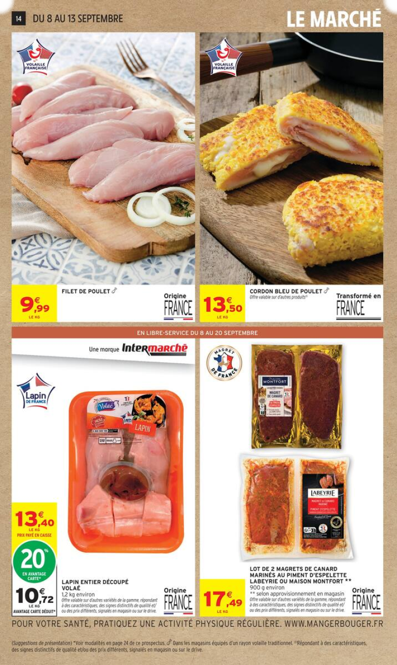 Intermarché Super catalogue du 08/09 au 21/09/2026 – page 14