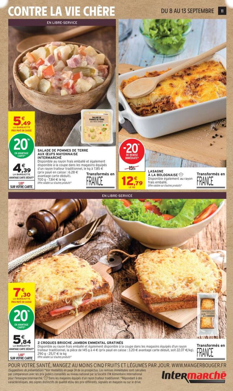 Intermarché Super catalogue du 08/09 au 21/09/2026 – page 11