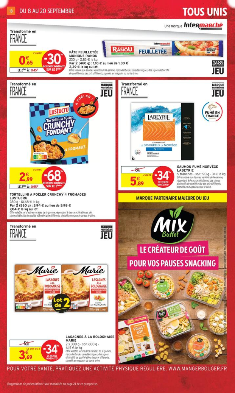 Intermarché Super catalogue du 08/09 au 21/09/2026 – page 18
