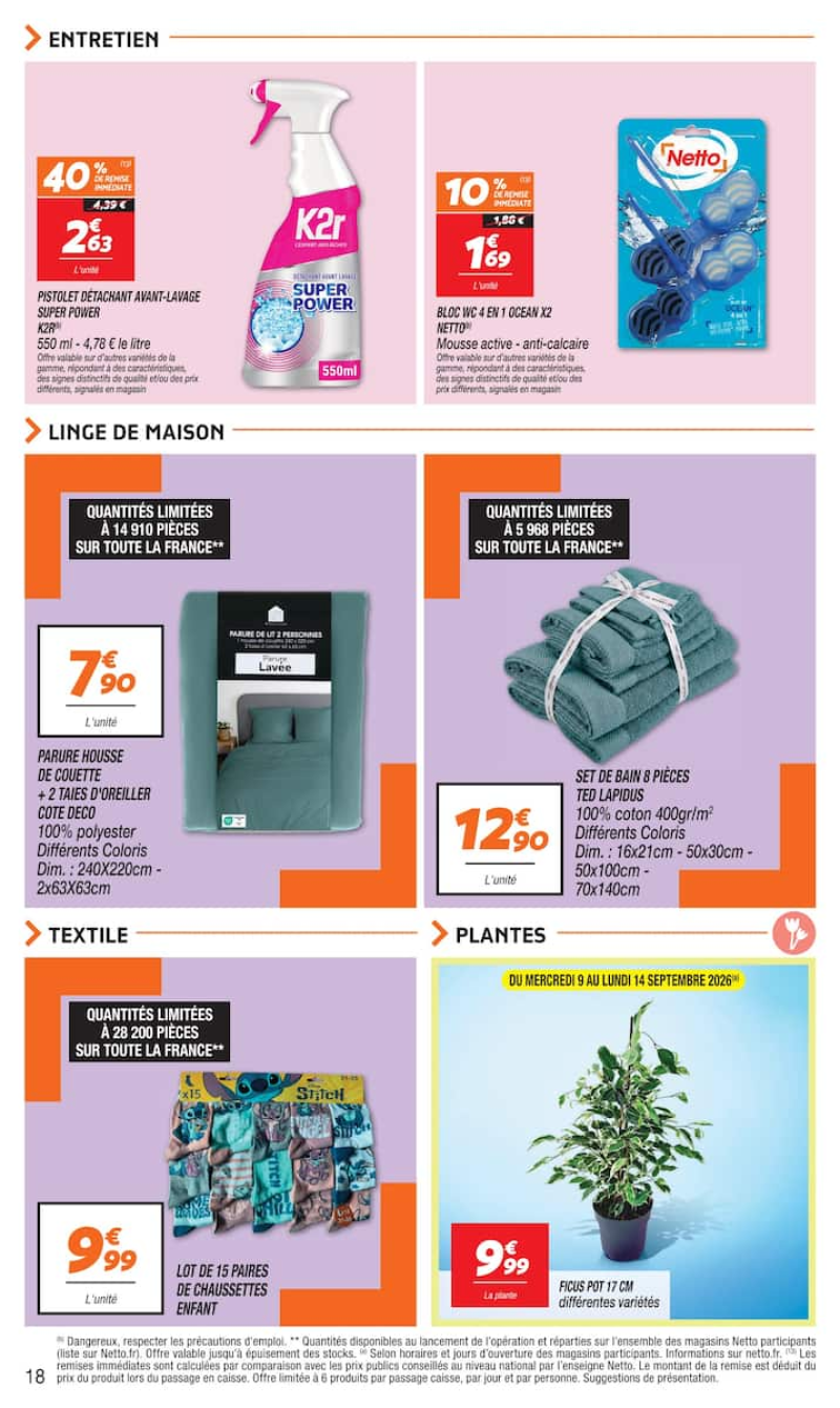 Netto catalogue du 08/09 au 15/09/2026 – page 18