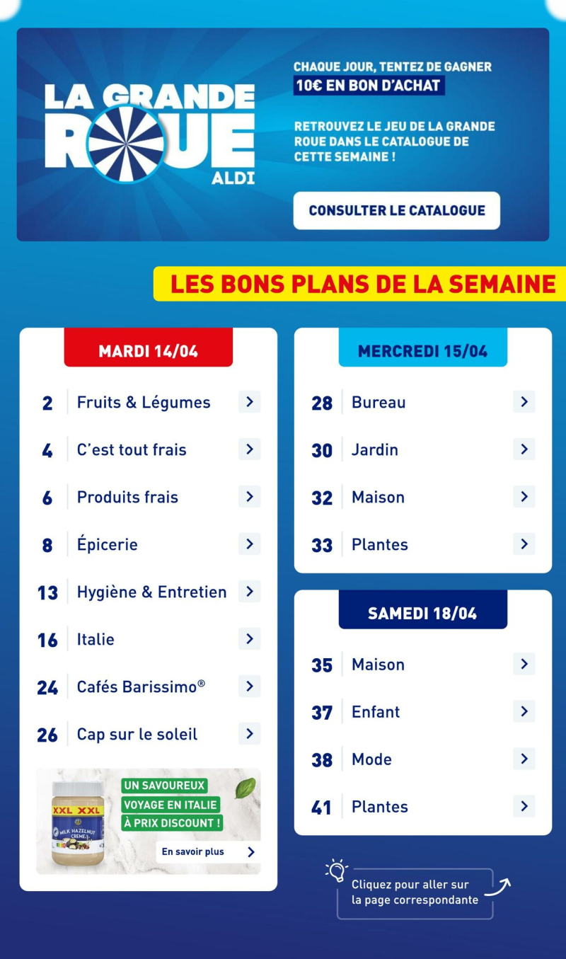 Aldi catalogue du 07/04 au 14/04/2026 – page 3