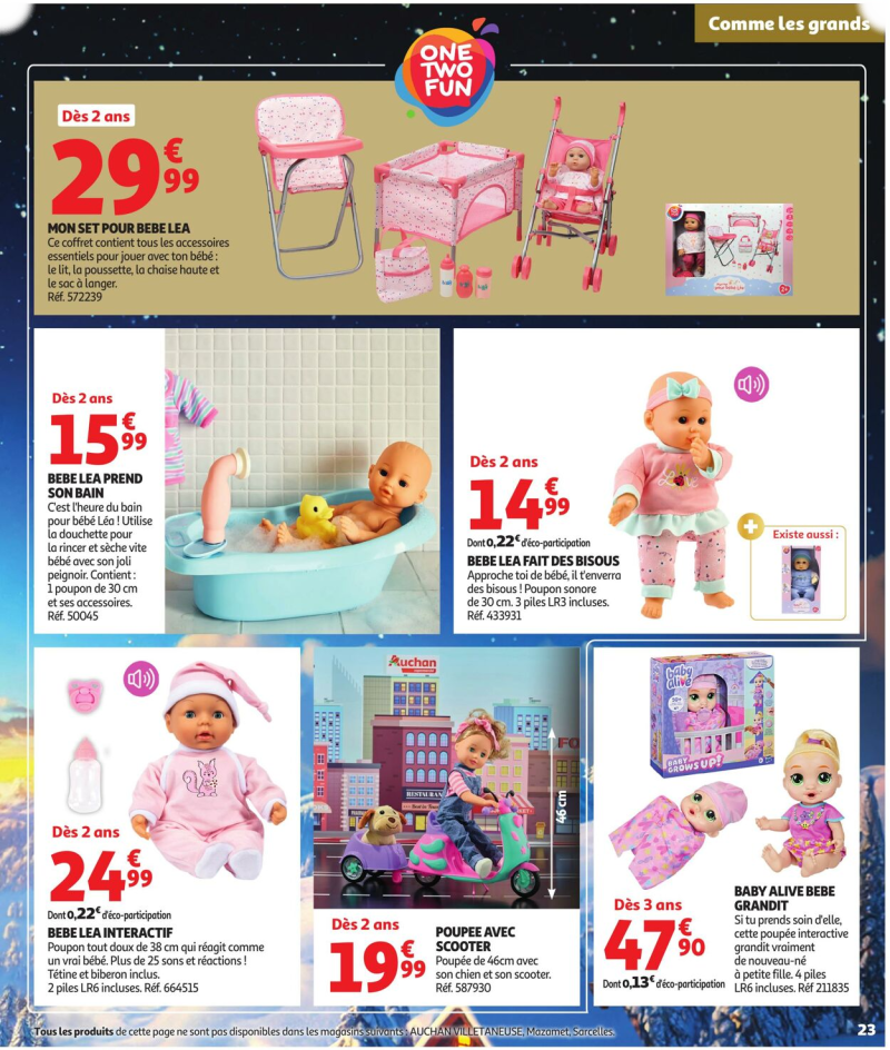 Auchan catalogue du 21/10 au 08/12/2025 – page 23
