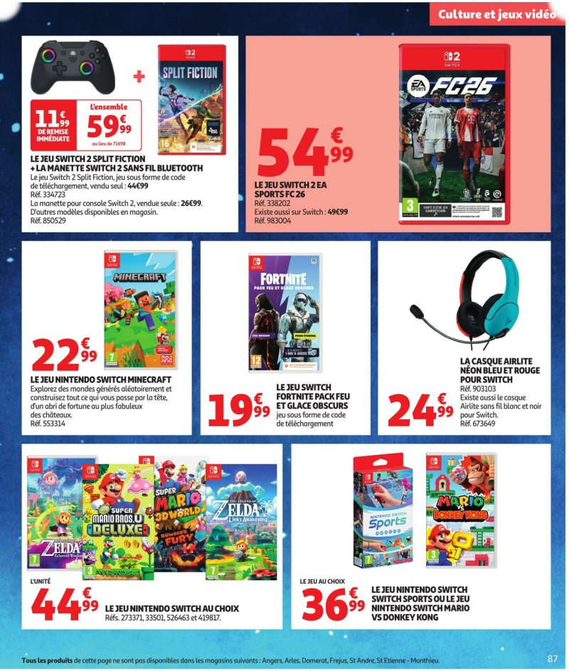 Auchan catalogue du 21/10 au 08/12/2025 – page 87
