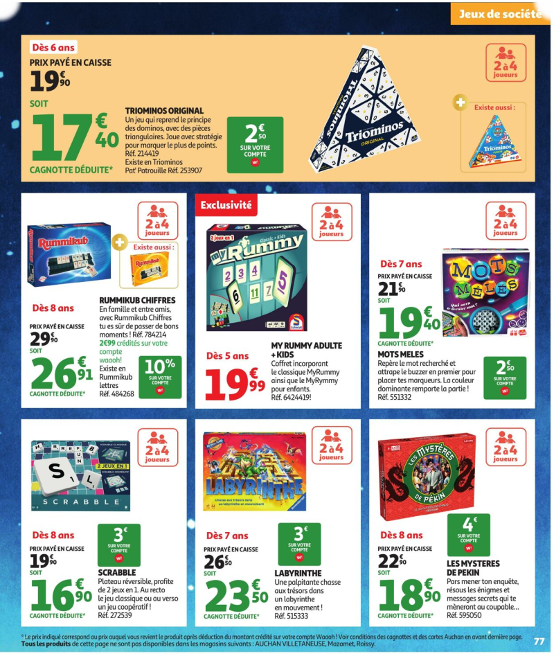 Auchan catalogue du 21/10 au 08/12/2025 – page 77