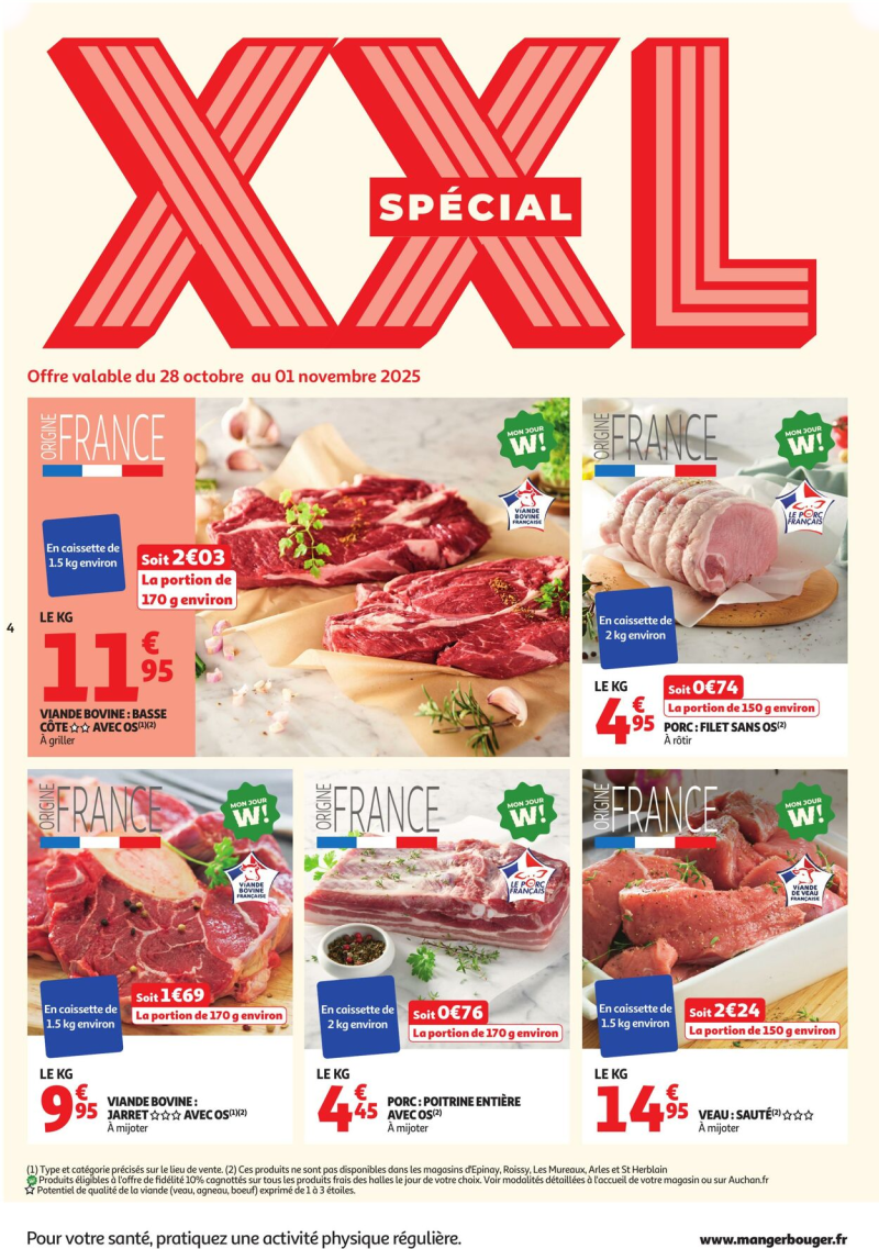 Auchan catalogue du 28/10 au 10/11/2025 – page 4