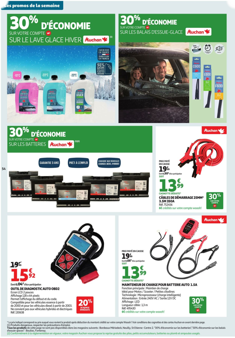 Auchan catalogue du 28/10 au 10/11/2025 – page 54