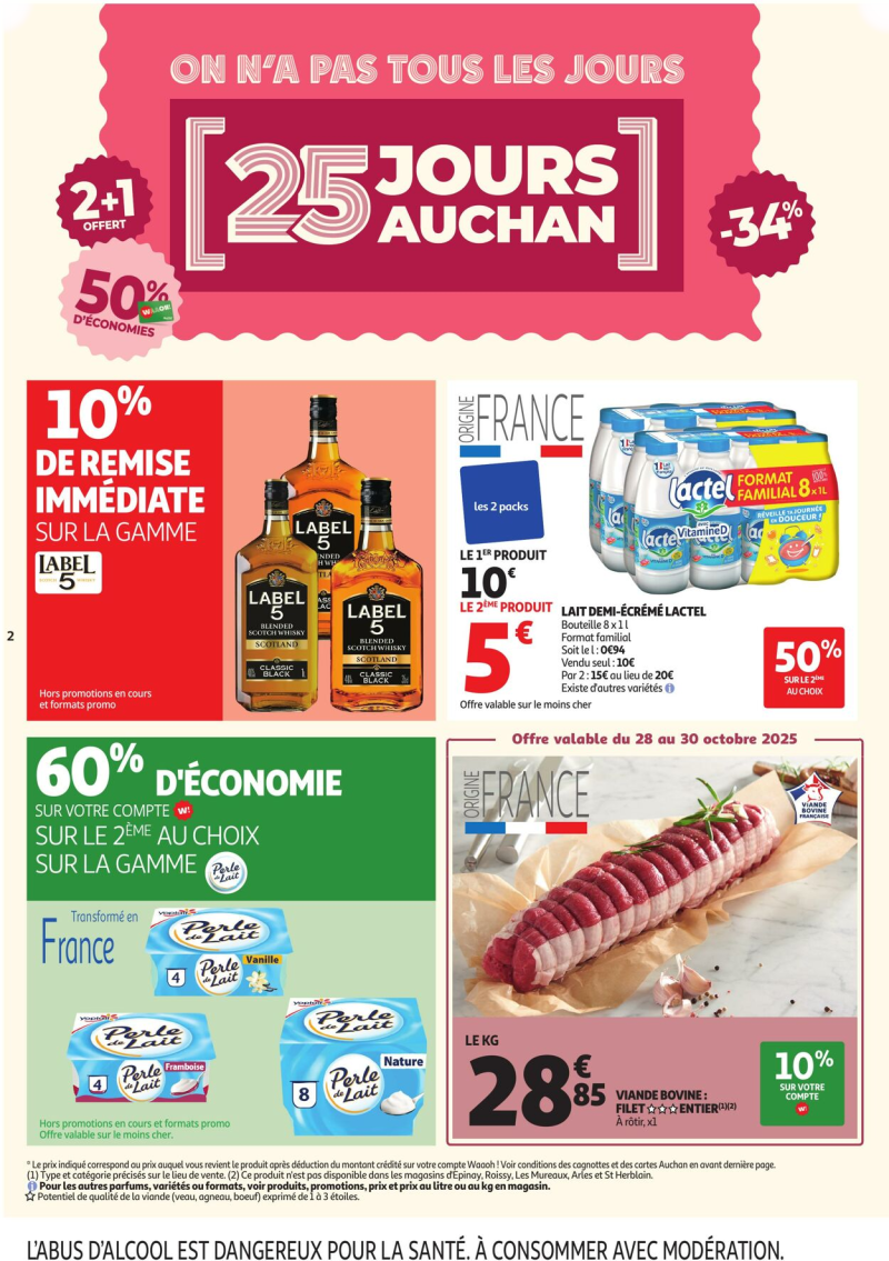 Auchan catalogue du 28/10 au 10/11/2025 – page 2