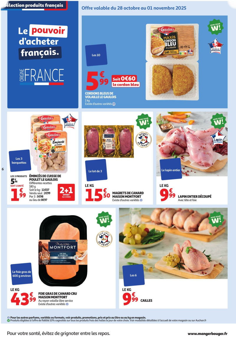 Auchan catalogue du 28/10 au 10/11/2025 – page 6