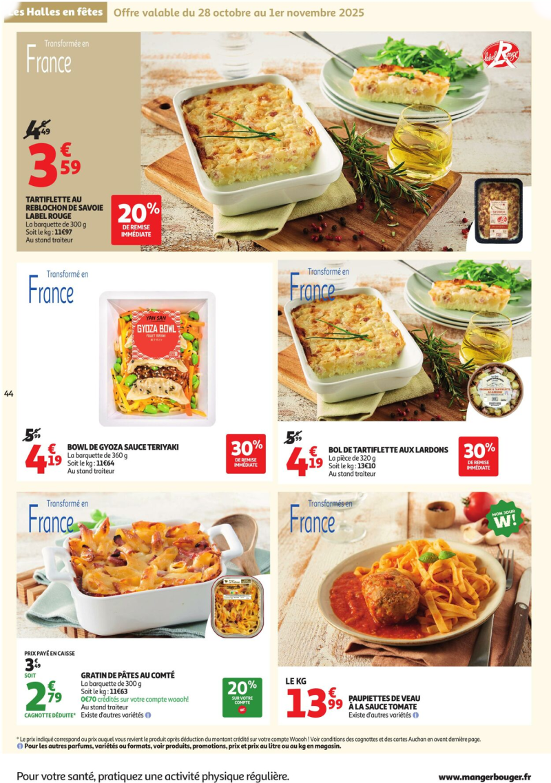 Auchan catalogue du 28/10 au 10/11/2025 – page 44