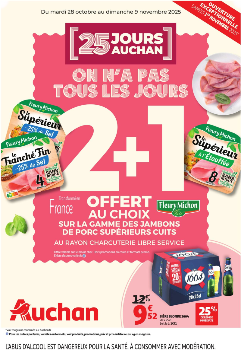 Auchan catalogue du 28/10 au 10/11/2025 – page 1