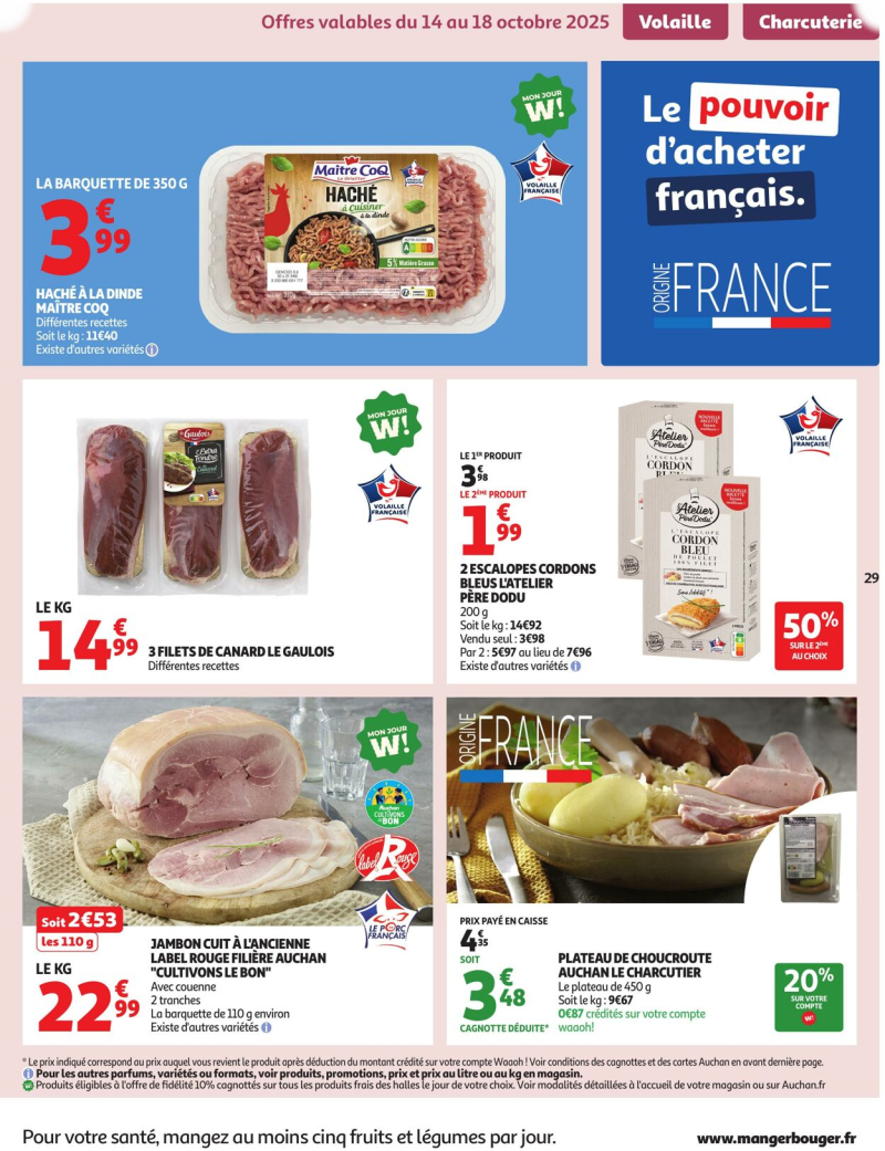 Auchan catalogue du 14/10 au 26/10/2025 – page 29
