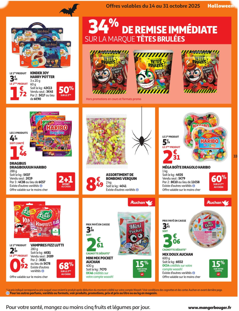 Auchan catalogue du 14/10 au 26/10/2025 – page 33
