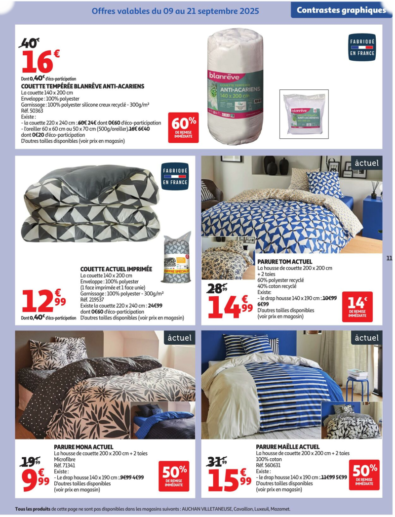 Auchan catalogue du 09/09 au 26/10/2025 – page 11