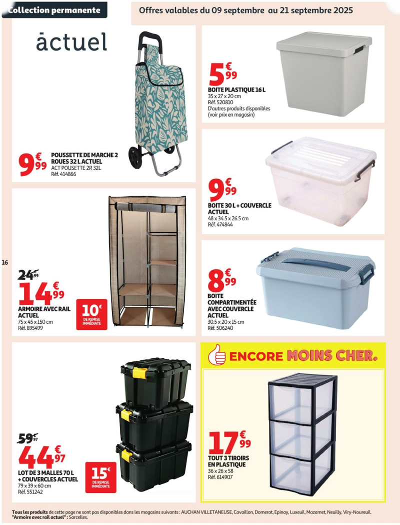 Auchan catalogue du 09/09 au 26/10/2025 – page 16