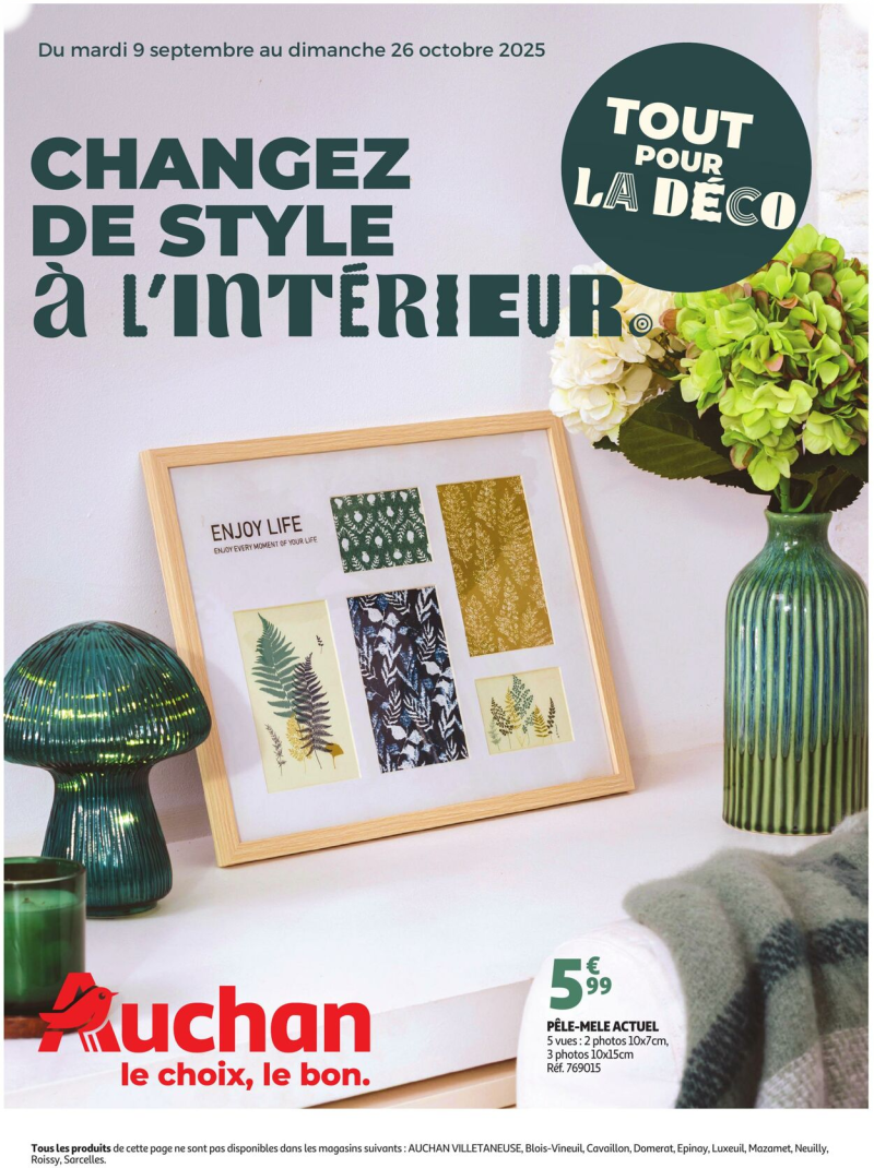 Auchan catalogue du 09/09 au 26/10/2025 – page 1