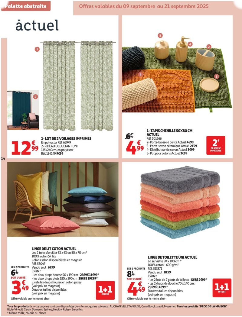 Auchan catalogue du 09/09 au 26/10/2025 – page 14