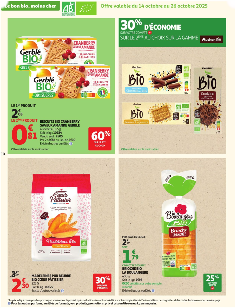 Auchan catalogue du 14/10 au 26/10/2025 – page 10
