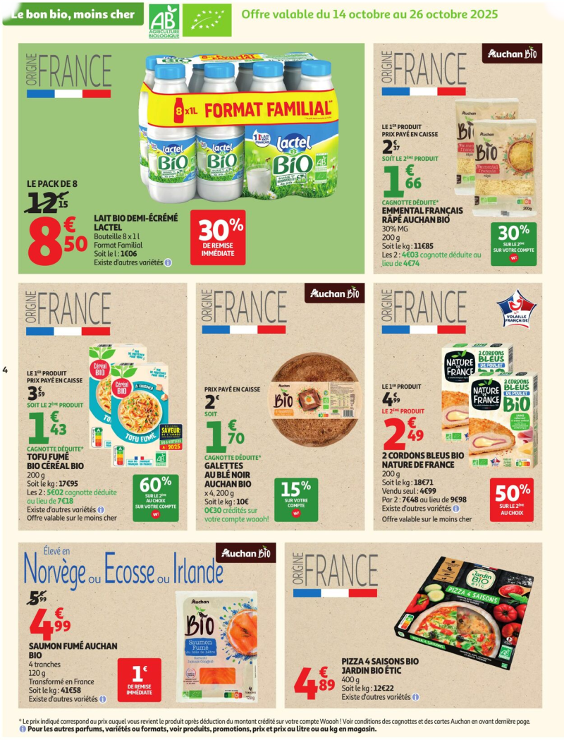 Auchan catalogue du 14/10 au 26/10/2025 – page 4