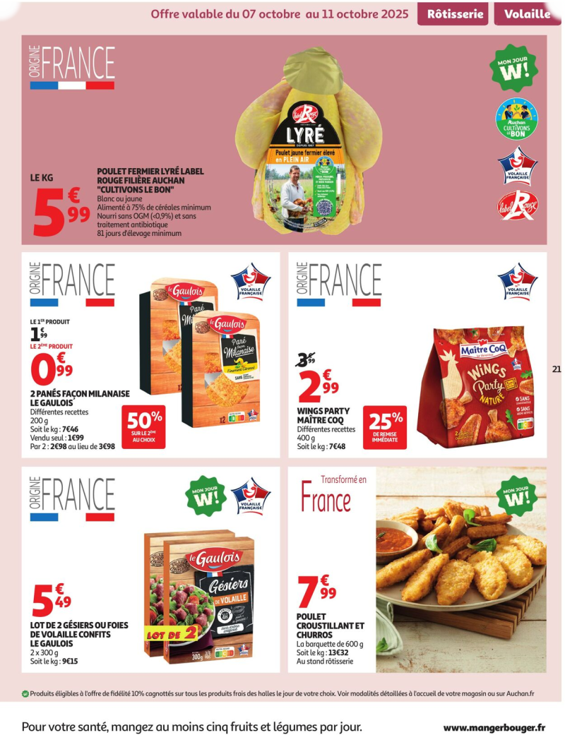 Auchan catalogue du 07/10 au 20/10/2025 – page 21