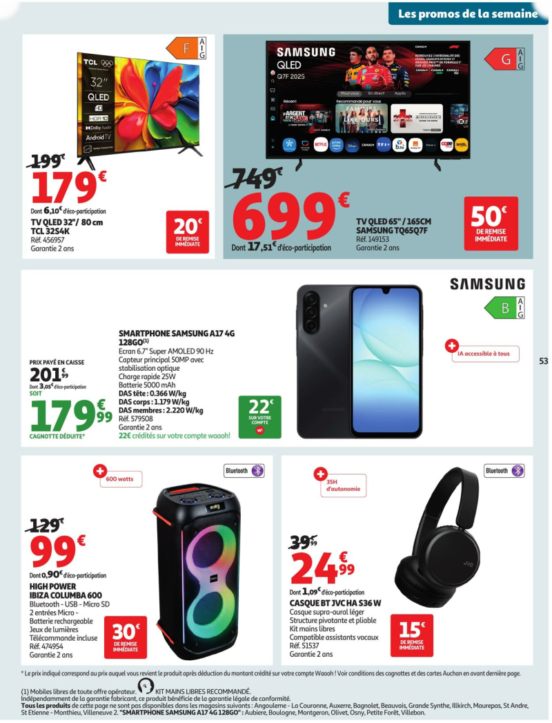 Auchan catalogue du 07/10 au 20/10/2025 – page 53