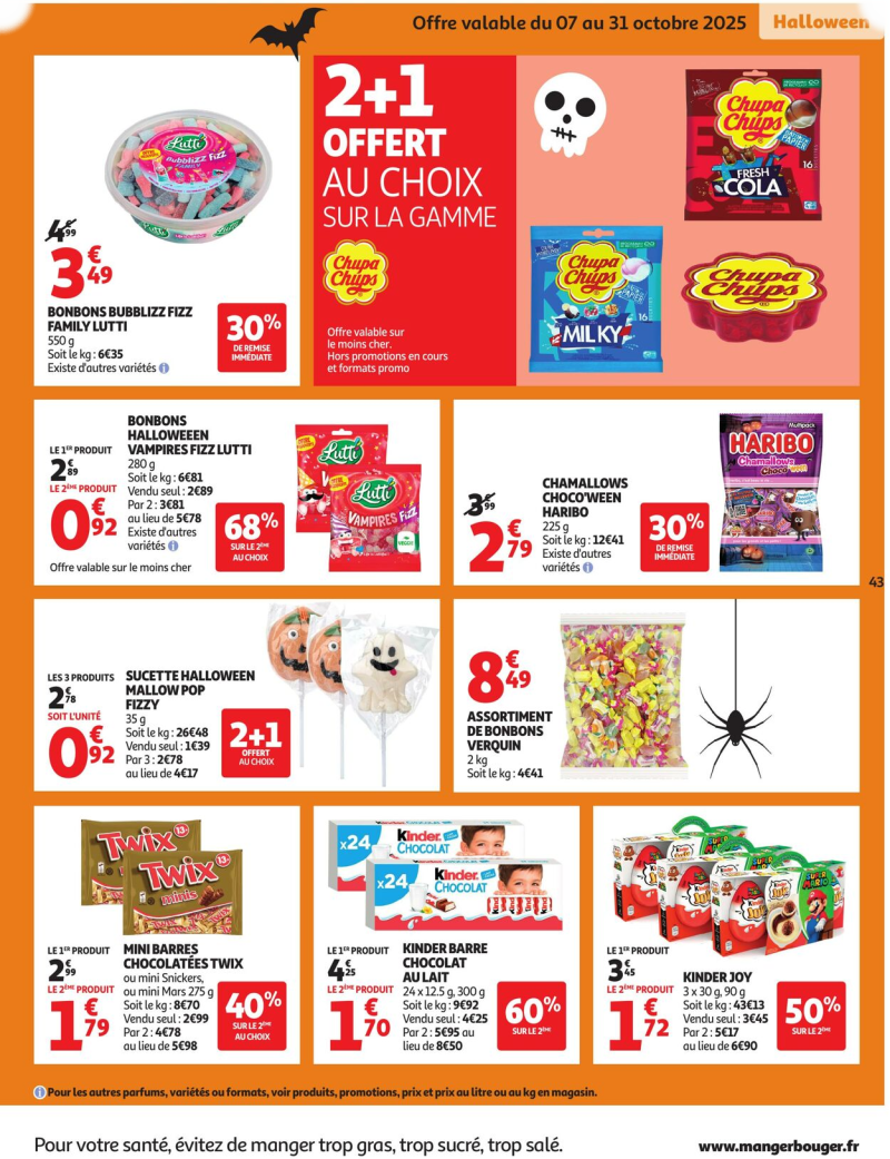 Auchan catalogue du 07/10 au 20/10/2025 – page 43