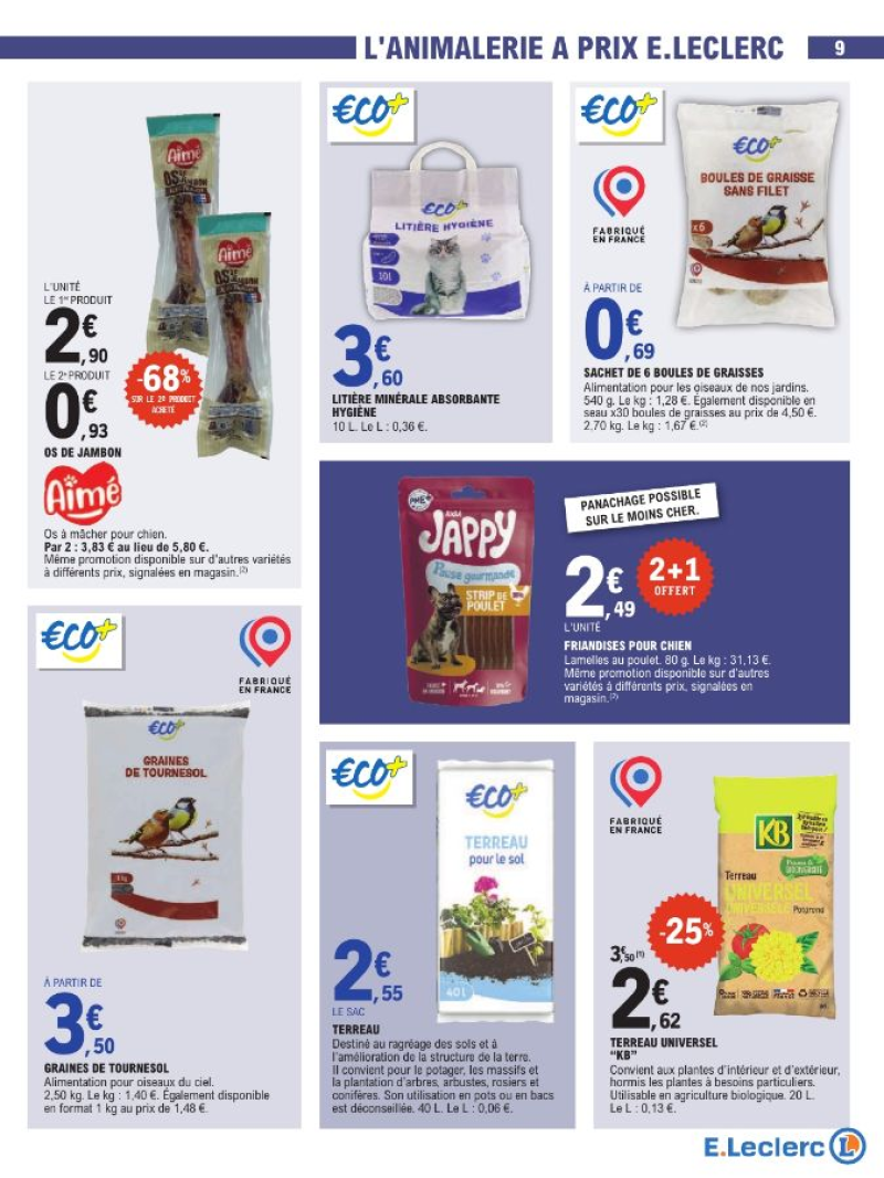 E.Leclerc catalogue du 08/09 au 20/09/2026 – page 9