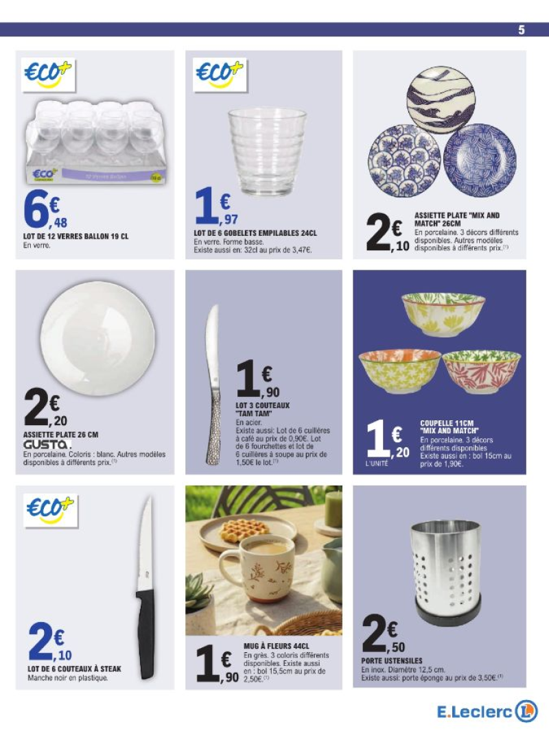 E.Leclerc catalogue du 08/09 au 20/09/2026 – page 5