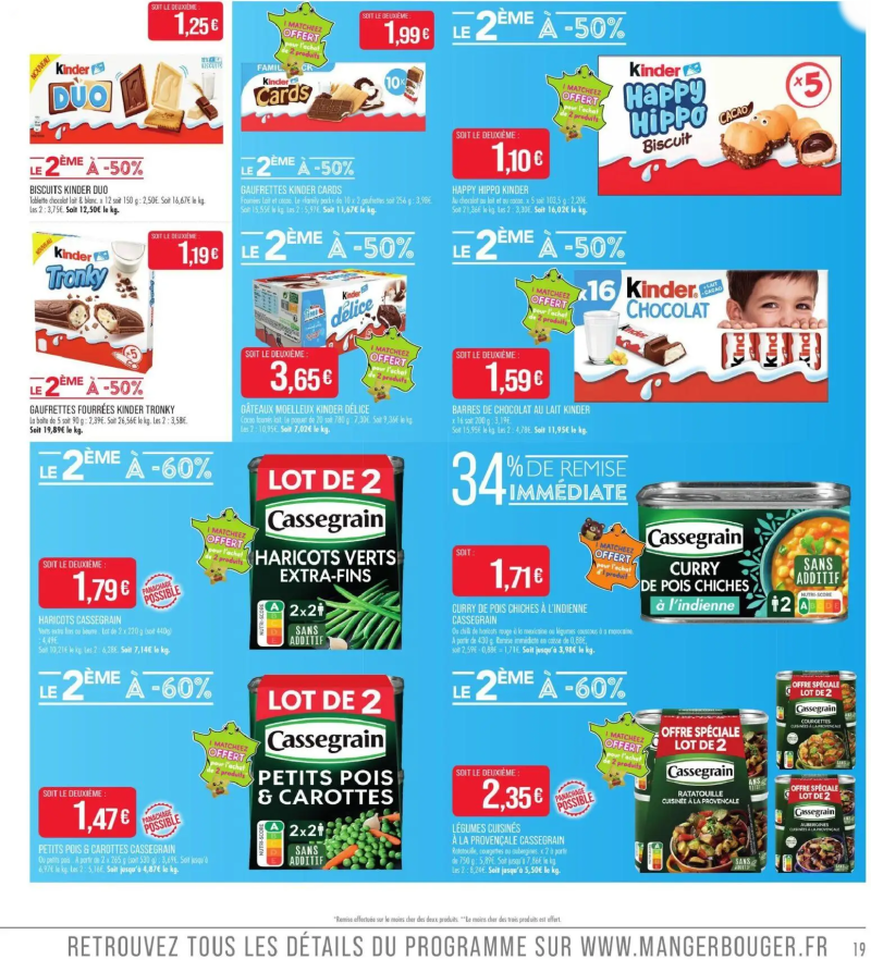 Supermarchés Match catalogue du 25/08 – page 19