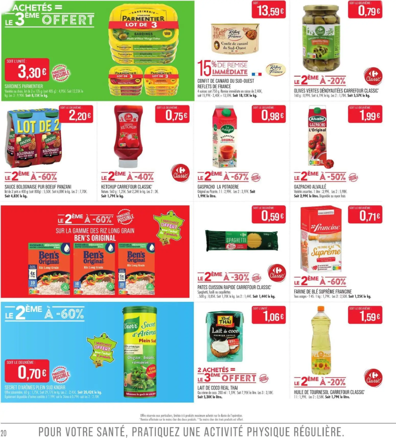 Supermarchés Match catalogue du 25/08 – page 20