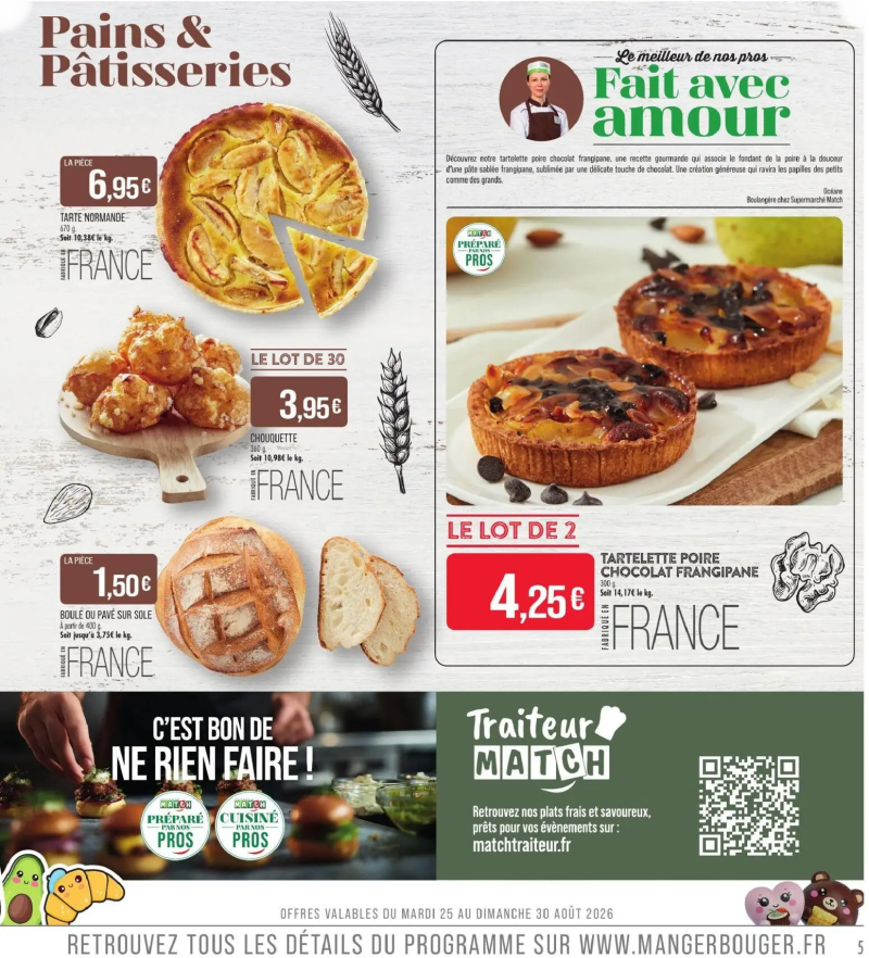 Supermarchés Match catalogue du 25/08 – page 5