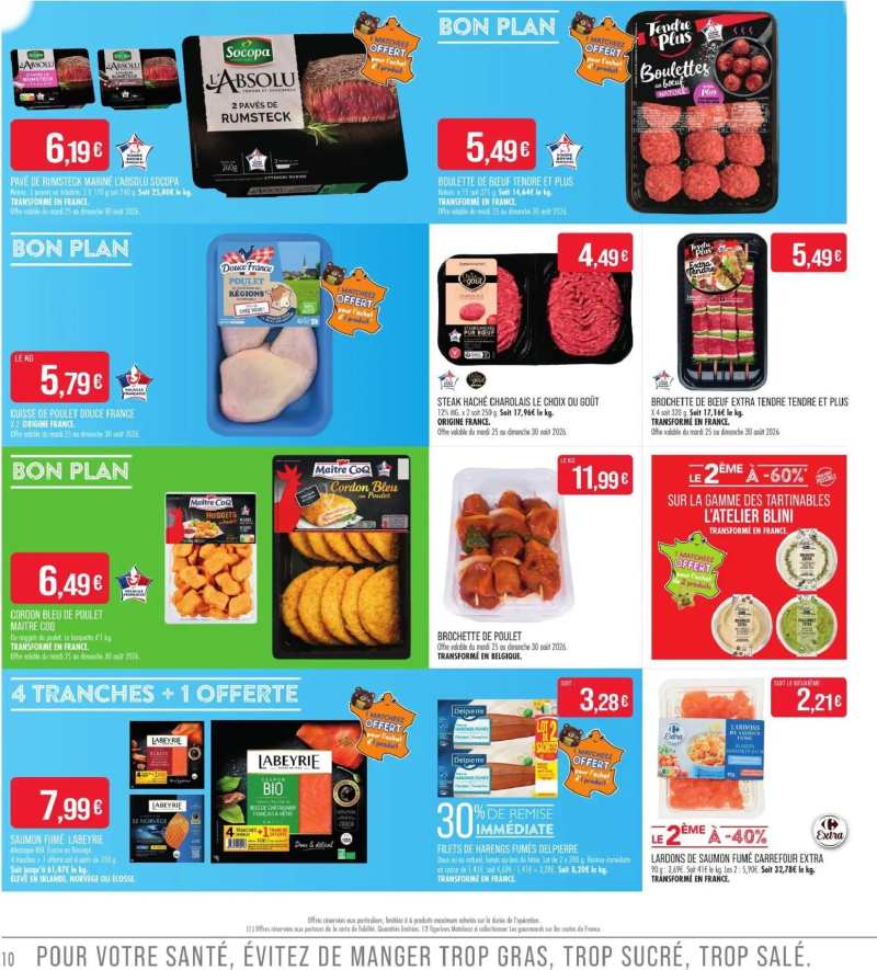 Supermarchés Match catalogue du 25/08 – page 10