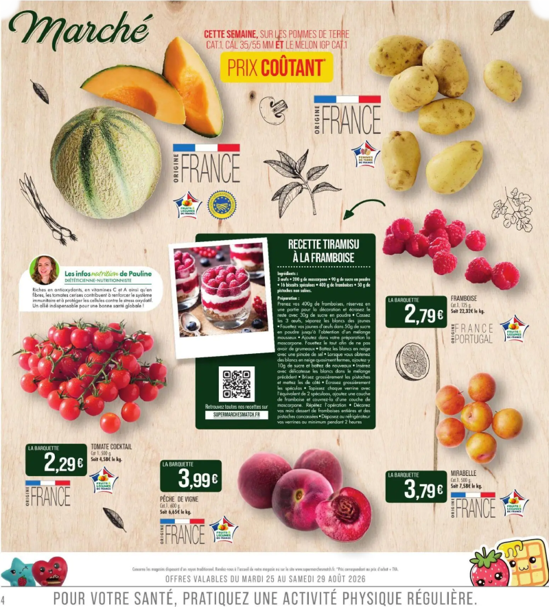 Supermarchés Match catalogue du 25/08 – page 4